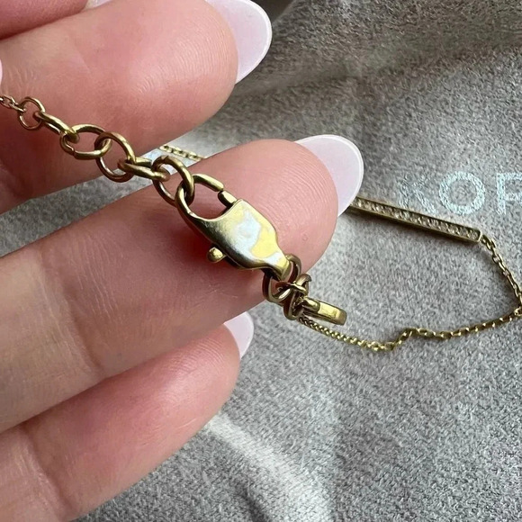 Michael Kors Sparkling Pave Crystal Bar Bracelet - Picture 6 of 6